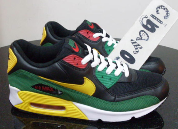Nike Air Max 90 Unreleased Rasta Sample 1