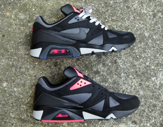 Nike Air Structure Triax '91 - Black - Anthracite - Pink - Metallic Silver