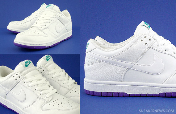 Nike Dunk Low - White - Purple Punch | Available