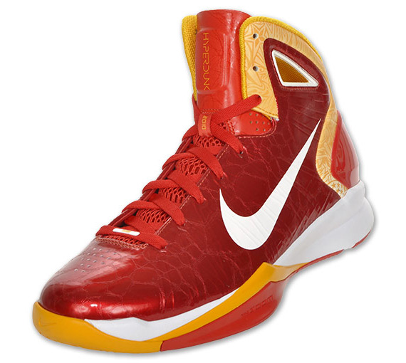 Nike Hyperdunk 2010 Red Yellow White Fl 01