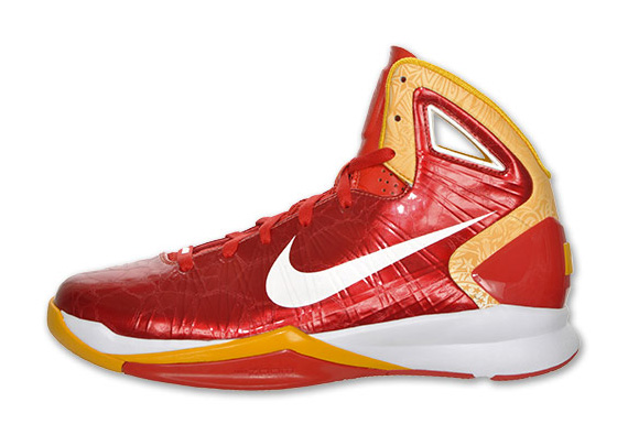 Nike Hyperdunk 2010 Red Yellow White Fl 04