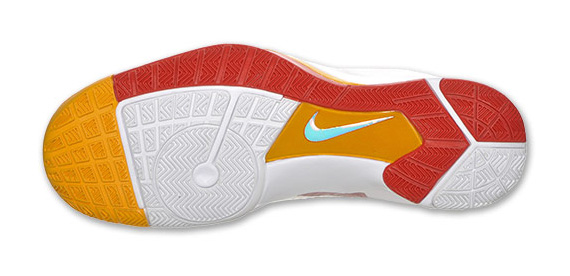 Nike Hyperdunk 2010 Red Yellow White Fl 06