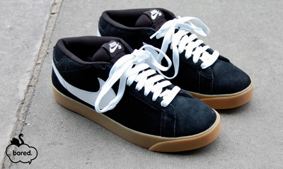 Nike Sb Blazer Mid Black Gum 2010