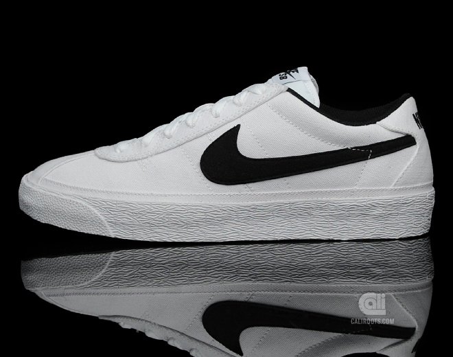 Nike Sb Bruin White Black Canvas 01