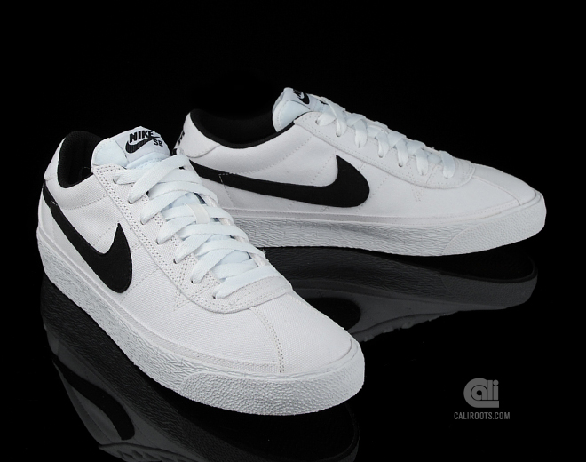 Nike Sb Bruin White Black Canvas 02