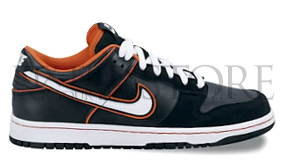 Nike Sb Dunk Low Black Orange Blaze July 2010