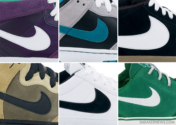 Nike SB – July 2010 Footwear Releases