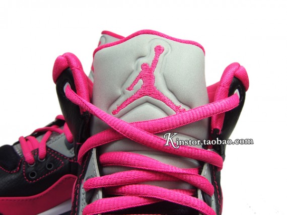 Jordan Rare Air GS - Black - Pink - Holiday 2010