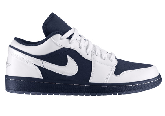 Air Jordan 1 Phat Low White Navy Red 04