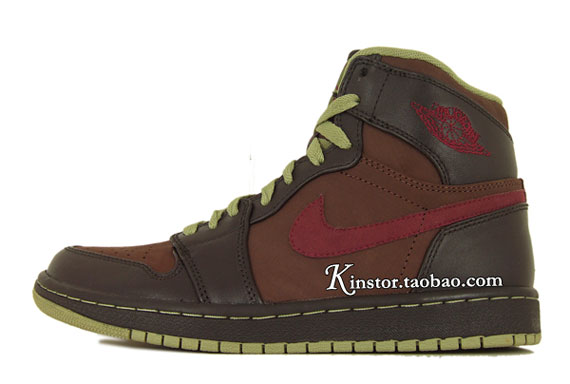 Air Jordan 1 Retro High Brown Red 04