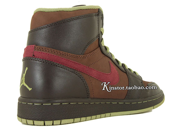 Air Jordan 1 Retro High Brown Red 07