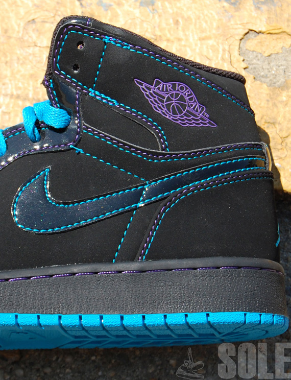 Air Jordan 1 Retro High Gs Blk Or Blue 05