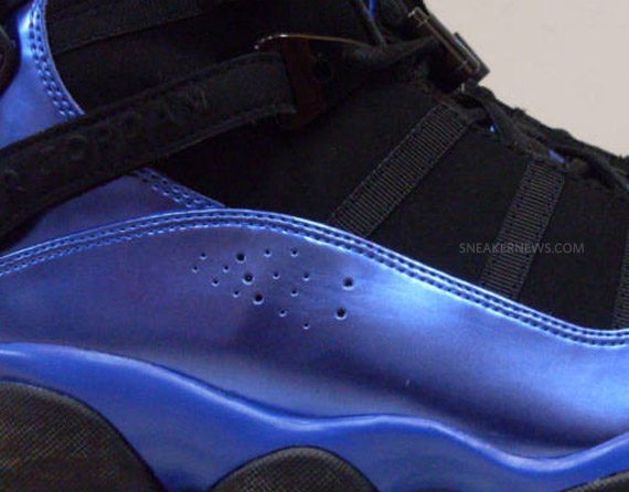 Air Jordan 6 Rings ‘Foamposite’ – Black – Dark Neon Royal | February 2011