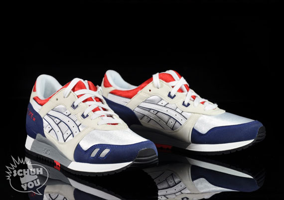 Asics Gel Lyte Iii Red White Blue 06