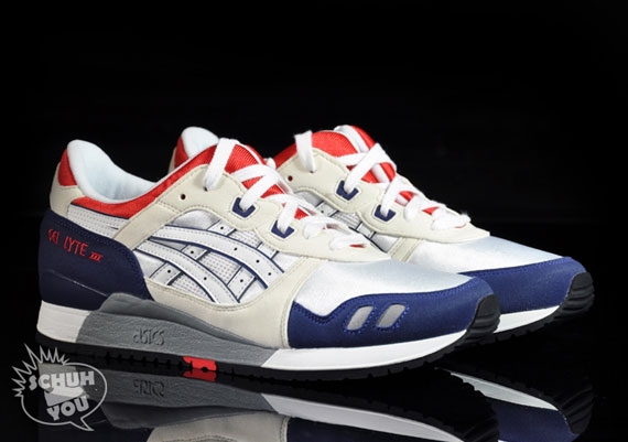 Asics Gel Lyte Iii Red White Blue 07