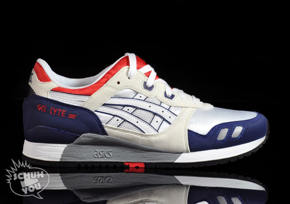 Asics Gel Lyte Iii Red White Blue 08