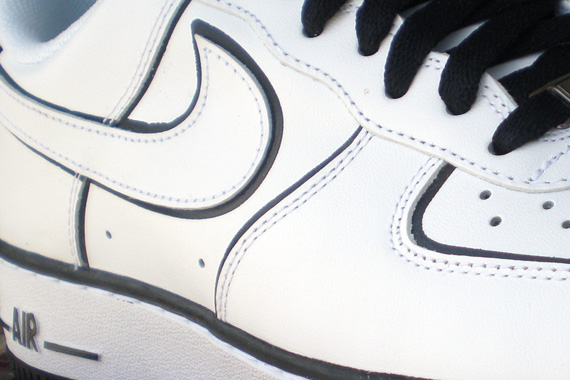 Nike Air Force 1 Low ’07 – White – Black | Available