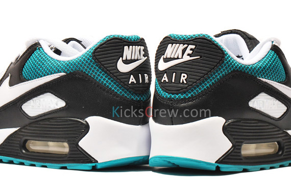 Nike Air Max 90 – Black – White – Turbo Green