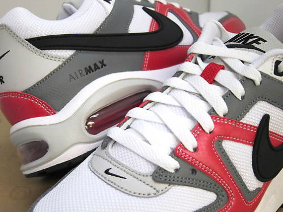 Nike Air Max Command – White – Black – Varsity Red – Dark Grey