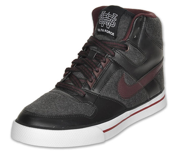 Nike Delta Force High AC – Black – Grey – Maroon – White