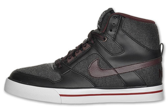 Nike Delta Force High Ac Black Grey Maroon 2