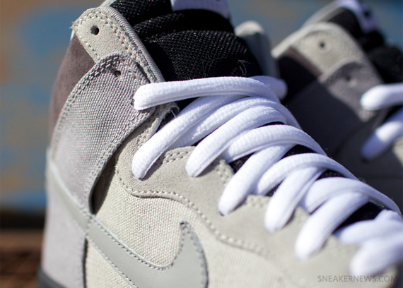 Civil x Nike SB Dunk High – Magnet – Medium Grey