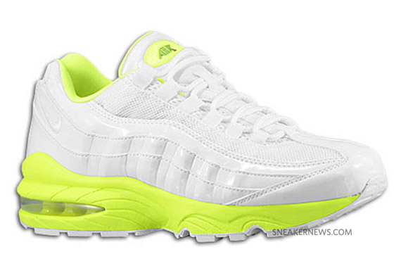 Nike Wmns Air Max 95 White Volt Air Attack