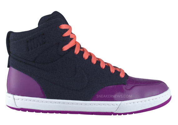 Nike Wmns Air Royalty Mid Vt Obsidian Red Plum 1