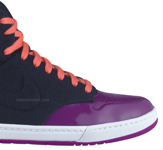 Nike Wmns Air Royalty Mid Vt Obsidian Red Plum 4