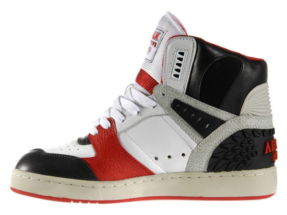 Airwalk Prototype 600 White Red 02