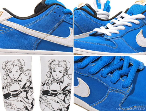 Nike SB Dunk Low - 'Chun Li' - Street Fighter Pack