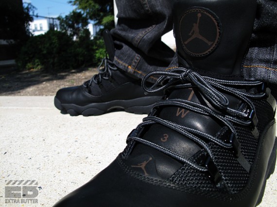 Air Jordan Six Rings Winterized Boot - Dark Cinder + Black | Available