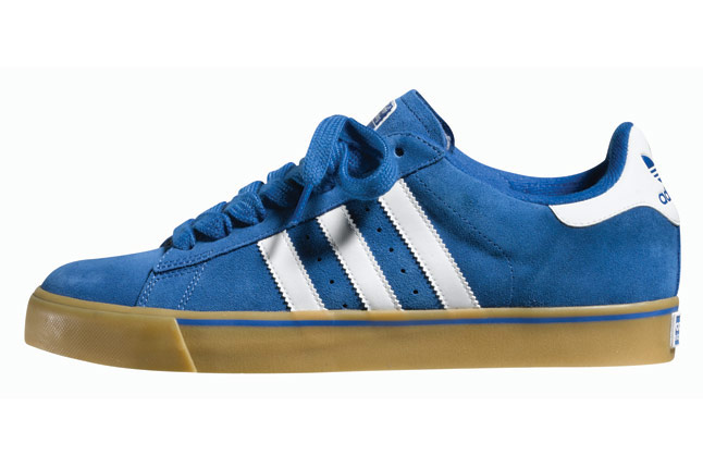 Adidas Skate Campus Vulc Blue Side 1