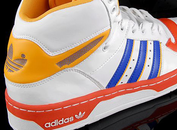 adidas Originals Metro Attitude High – White – Orange – Yellow – Blue