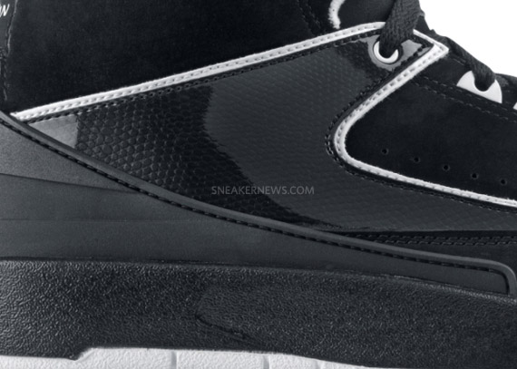 Air Jordan II (2) Retro - Black - White | October 2010