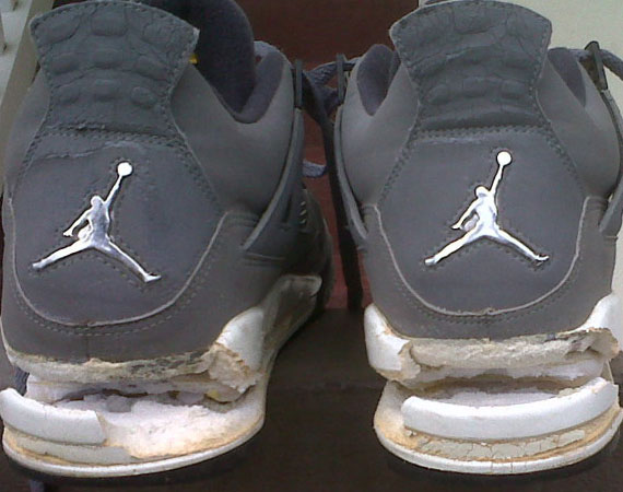 Air Jordan IV (4) Cool Grey - Dissolved