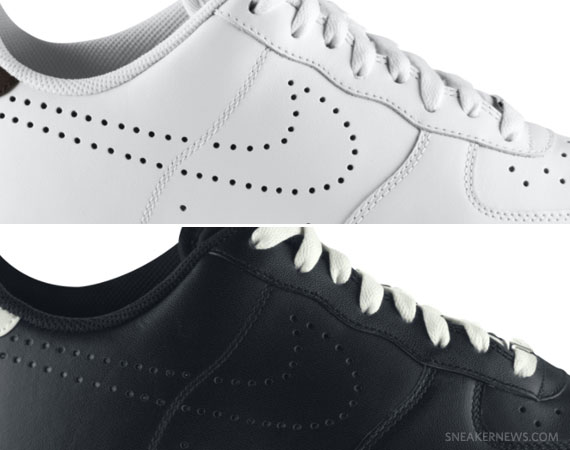 Nike Air Force 1 Low - White - Dark Cinder + Black - Sail