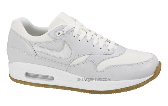 Nike Air Max 1 Crepe Grey White 01