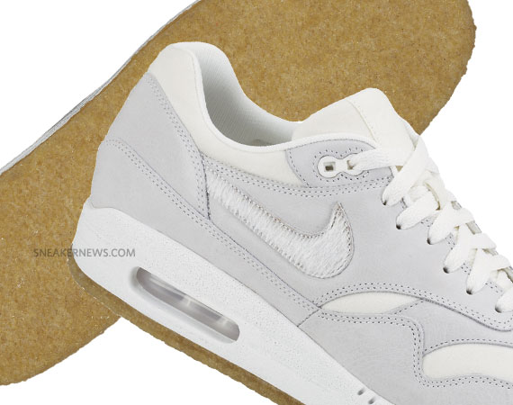 Nike Air Max 1 'Wallabee' - White - Gum