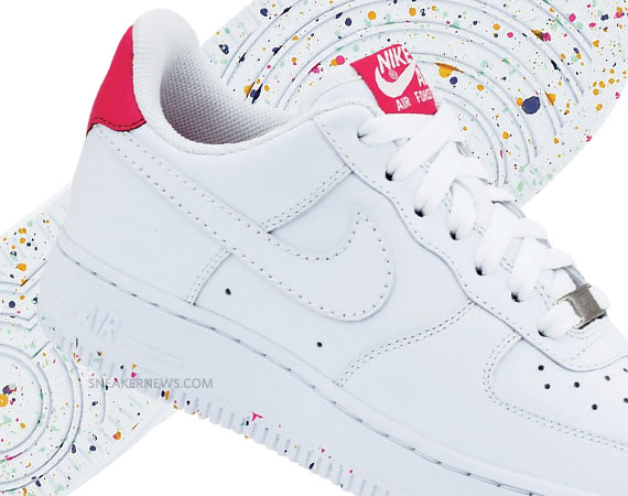 Nike WMNS Air Force 1 Low '07 - White - Rainbow Speckle