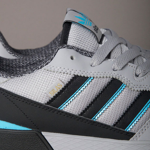 Adidas Skate Silas Grey Aqua 09