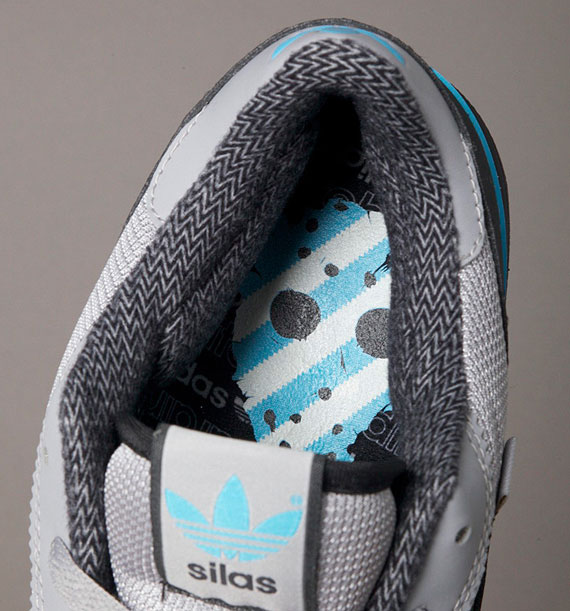 Adidas Skate Silas Grey Aqua 11