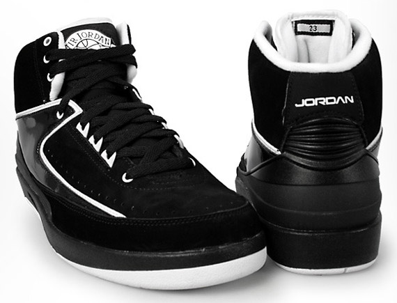 Air Jordan Ii Retro Qf Black White 1