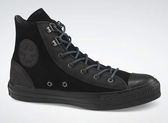 Convrse Leather Dring Black 02