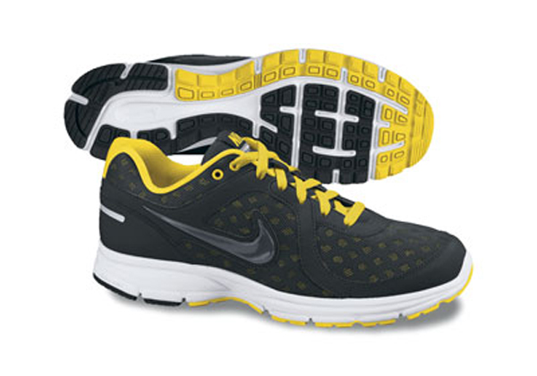 Nike Air Relentless Black Metallic Silver Yellow White