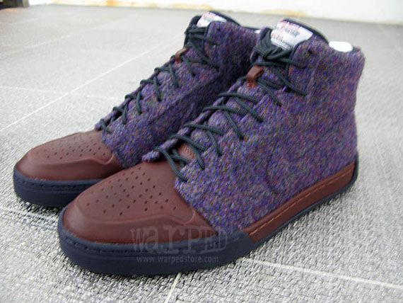 Nike Royal Mid Harris Tweed 01