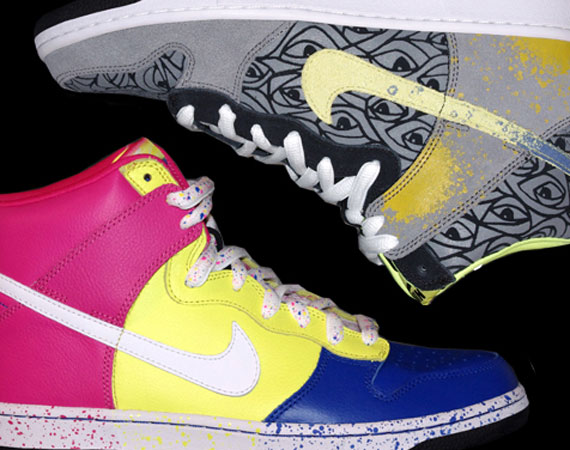 Nike SB Dunk High Premium by Ron Cameron | Unreleased Samples