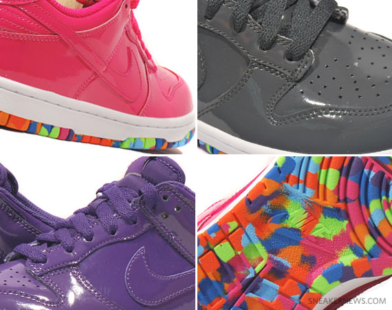 Nike WMNS Dunk Low – Anthracite + Club Purple + Vivid Pink