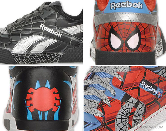 Spiderman x Reebok Sir Jam + SL 6510