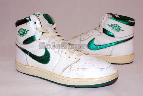 Air Jordan 1 Og Wht Met Grn 06